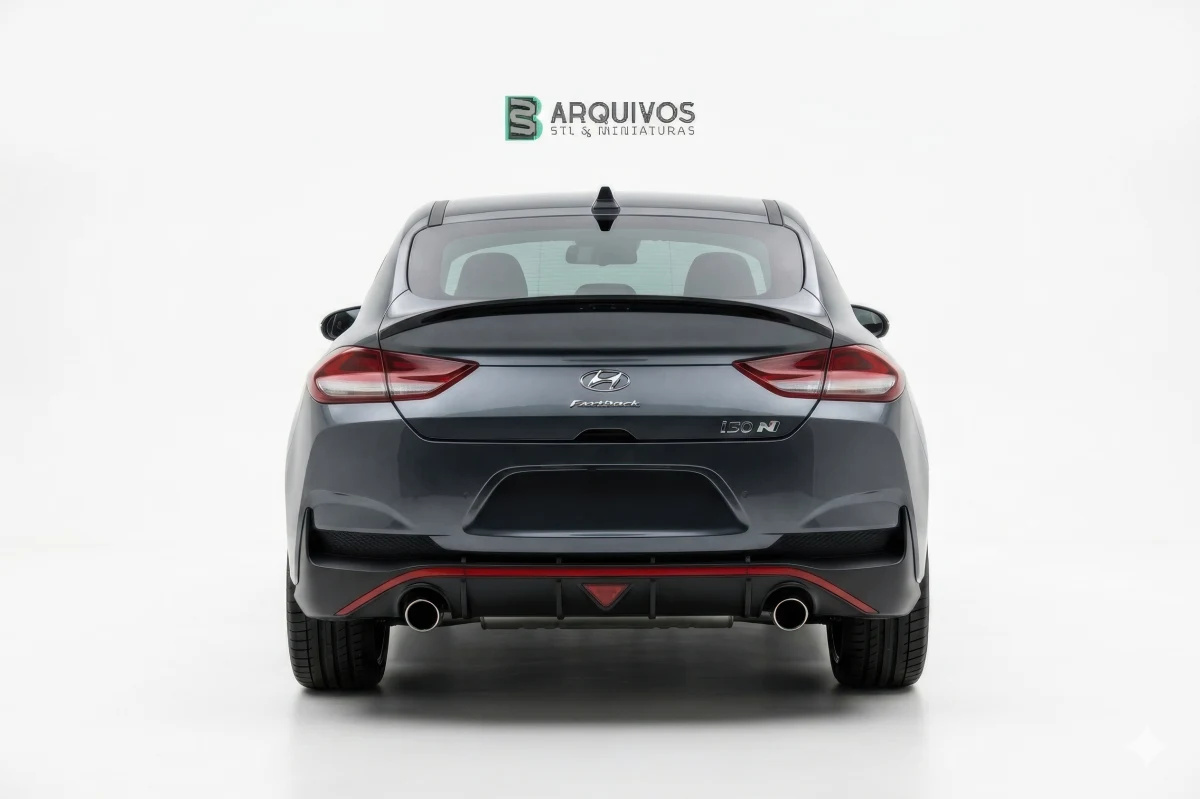 Modelo 3D STL - Hyundai i30 Fastback N 2019 — foto 4
